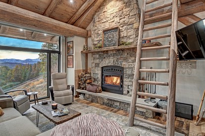 Incredible Rustic Cabin with Modern Amenities, Mountain Vistas, and Fire Pit near Boulder, Colorado - Golden, Colorado - glamping.directory