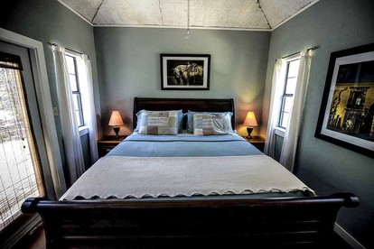 Secluded Couples' Getaway Cabin with Private Pool by Cypress Creek in Texas Hill Country - Wimberley, Texas - glamping.directory