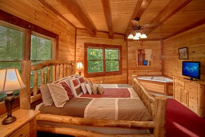 Cozy Cosby Cabin Rental with a Heated Indoor Pool - Cosby, Tennessee - glamping.directory