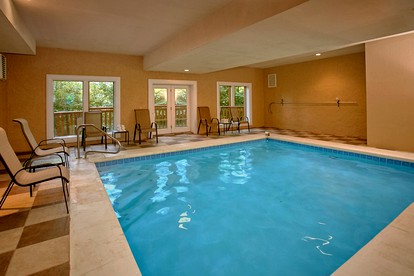 Cozy Cosby Cabin Rental with a Heated Indoor Pool - glamping.directory