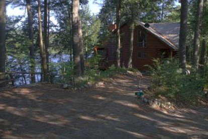 Lakeside Vacation Cabin for Families and Groups near Gore Mountain, New York - glamping.directory