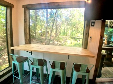 Secluded Container with BBQ for a Waterfront Retreat, Perfect for Fishing and Roasting S'Mores in Grimes County, Texas - Grimes County, Texas - glamping.directory