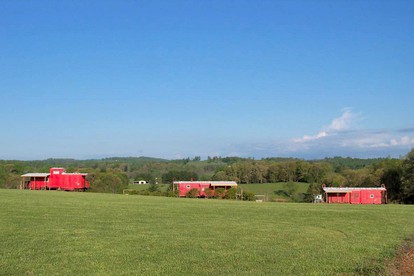 Cozy One-Bedroom Cabin Rental in Blue Ridge Mountains of Virginia - Fancy Gap, Virginia - glamping.directory