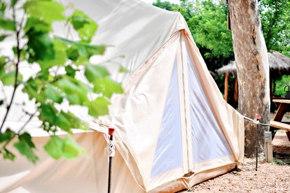 Tent #K & Cabana #16's Cute Family-Friendly Bell Tent in Kingsbury, TX - glamping.directory