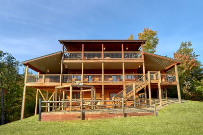 Regal Rental Cabin for a Family Getaway in Gatlinburg, Tennessee - glamping.directory