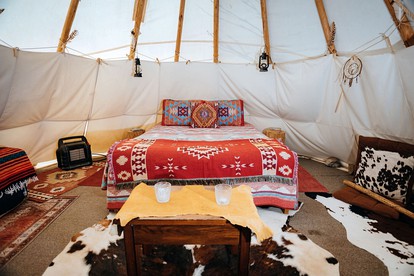 Unique Glamping Getaway on a Dude Ranch near Las Vegas, Nevada - Sandy Valley, Nevada - glamping.directory