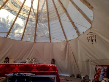 Unique Glamping Getaway on a Dude Ranch near Las Vegas, Nevada - Sandy Valley, Nevada - glamping.directory