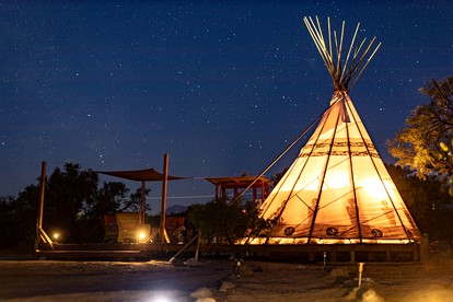 Unique Glamping Getaway on a Dude Ranch near Las Vegas, Nevada - Sandy Valley, Nevada - glamping.directory