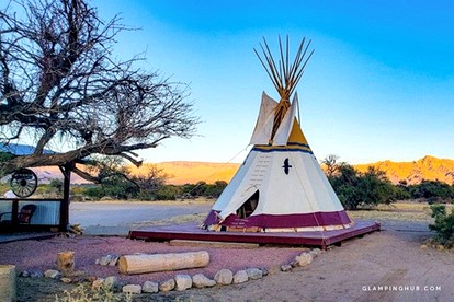 Unique Glamping Getaway on a Dude Ranch near Las Vegas, Nevada - Sandy Valley, Nevada - glamping.directory