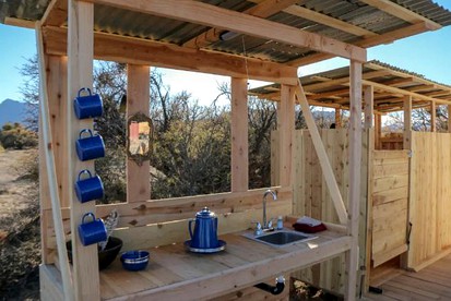 Unique Glamping Getaway on a Dude Ranch near Las Vegas, Nevada - Sandy Valley, Nevada - glamping.directory