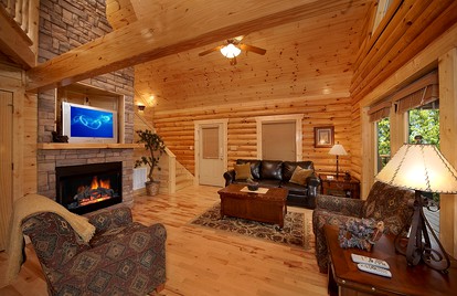 Luxury Gatlinburg Cabin Retreat for a Family Getaway in Tennessee - Gatlinburg, Tennessee - glamping.directory