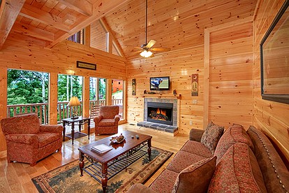 Luxury Gatlinburg Cabin Retreat for a Family Getaway in Tennessee - Gatlinburg, Tennessee - glamping.directory