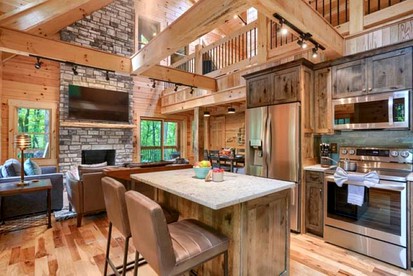 Glamping Escapes for Two in this Stunning Log Cabin in Logan, Ohio - Logan, Ohio - glamping.directory