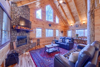 Glamping Escapes for Two in this Stunning Log Cabin in Logan, Ohio - Logan, Ohio - glamping.directory