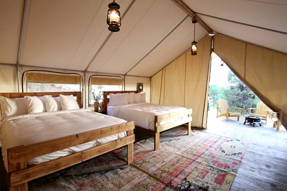 Utah Luxury Camping Getaway Ideal for a Perfect Vacation near Zion National Park - Orderville, Utah - glamping.directory