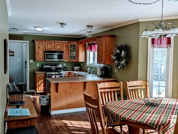 Spacious Ranch-Style Retreat with Private Deck, Nestled in Nature Near Acadia, Hancock Maine - Hancock, Maine - glamping.directory