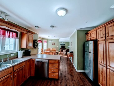 Spacious Ranch-Style Retreat with Private Deck, Nestled in Nature Near Acadia, Hancock Maine - Hancock, Maine - glamping.directory