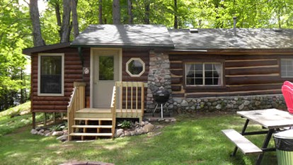 Calming Cabin Rental with Lake Views near Nicolet National Forest, Wisconsin - glamping.directory