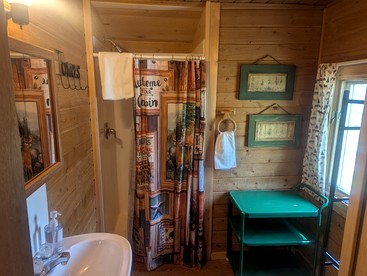Calming Cabin Rental with Lake Views near Nicolet National Forest, Wisconsin - Hayward, Wisconsin - glamping.directory