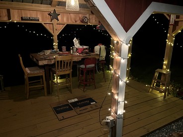 One-of-a-Kind Grain Bin Retreat with Scenic Outdoor Spaces in Cullowhee, North Carolina - Cullowhee, North Carolina - glamping.directory