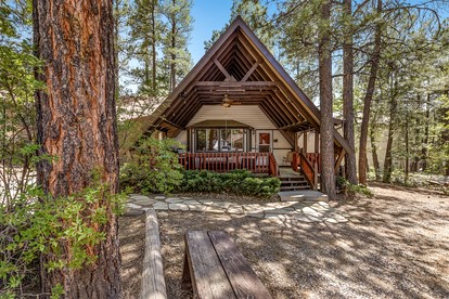 Cozy A-Frame Cabin Nestled in the Ponderosa Pines for a Memorable Family Getaway in Nature near Flagstaff, Arizona - glamping.directory