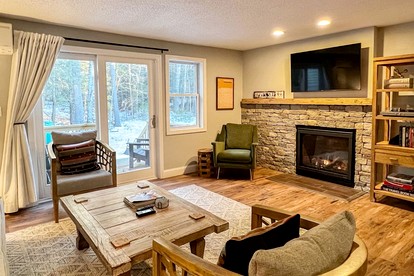 Cozy Vacation Rental with Direct Bike Path Access in North Conway, New Hampshire - North Conway, New Hampshire - glamping.directory