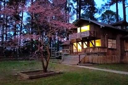 Fantastic Log Cabin Rental for a Fun-Filled Family Vacation in Texas - glamping.directory