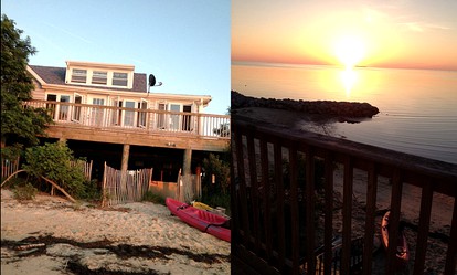 Bayfront Cottage Rental with a Private Beach on Virginia's Eastern Shore - Onancock, Virginia - glamping.directory