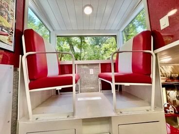 Romantic Caboose Great for Glamping Experiences in North Carolina - Clyde, North Carolina - glamping.directory