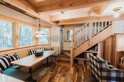 Woodland Wonder: Experience Luxury in a Treehouse in Norway, ME - Norway, Maine - glamping.directory