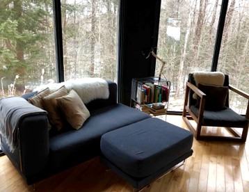 Imaginative Octogonal Glass Treehouse on Seven Private Acres near Great Barrington, MA - Otis, Massachusetts - glamping.directory