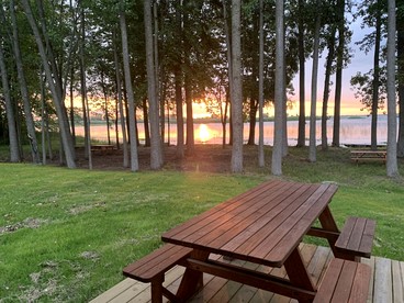 Fully-Equipped A-Frame with Beautiful Lake Views in Michigan - glamping.directory
