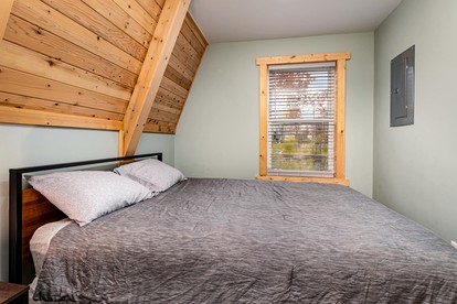 Fully-Equipped A-Frame with Beautiful Lake Views in Michigan - Au Gres, Michigan - glamping.directory