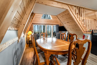 Fully-Equipped A-Frame with Beautiful Lake Views in Michigan - Au Gres, Michigan - glamping.directory