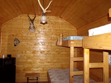 Simple Family-Friendly Camping Cabin Rental with BBQ and Fire Pit in Greybull, Wyoming - Greybull, Wyoming - glamping.directory