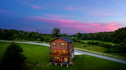 Outstanding Cabin with Game Room, Jacuzzi and Cinema Room in Tennessee - glamping.directory