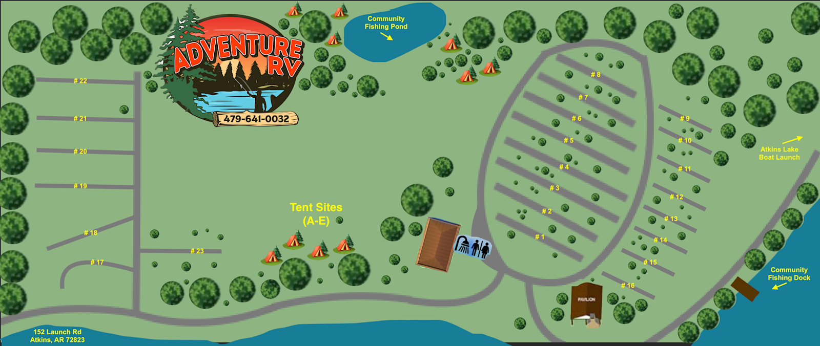 Adventure on Lake Atkins! - Atkins, Arkansas - glamping.directory