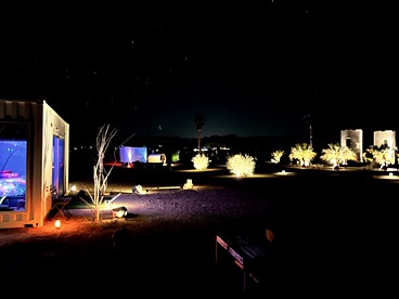 Chic Container Living: Your Unique Tiny Home Experience in Joshua Tree, CA! - Joshua Tree, California - glamping.directory