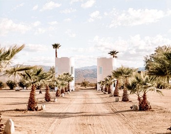 Chic Container Living: Your Unique Tiny Home Experience in Joshua Tree, CA! - glamping.directory