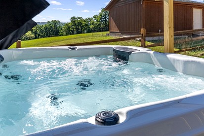 Peaceful Mountain Cabin with Hot Tub, Screened Porch & Views Near Lost River, Baker WV - Baker, West Virginia - glamping.directory