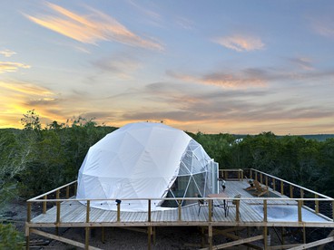 Luxury Glamping Retreat in Texas, Dome Rental for Perfect Nature Escapes - Burnet, Texas - glamping.directory