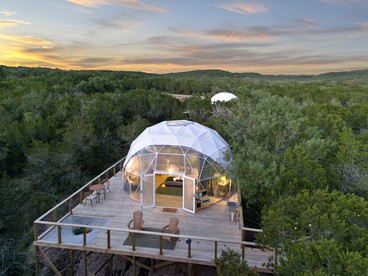 Luxury Glamping Retreat in Texas, Dome Rental for Perfect Nature Escapes - Burnet, Texas - glamping.directory