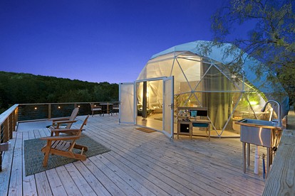 Luxury Glamping Retreat in Texas, Dome Rental for Perfect Nature Escapes - glamping.directory