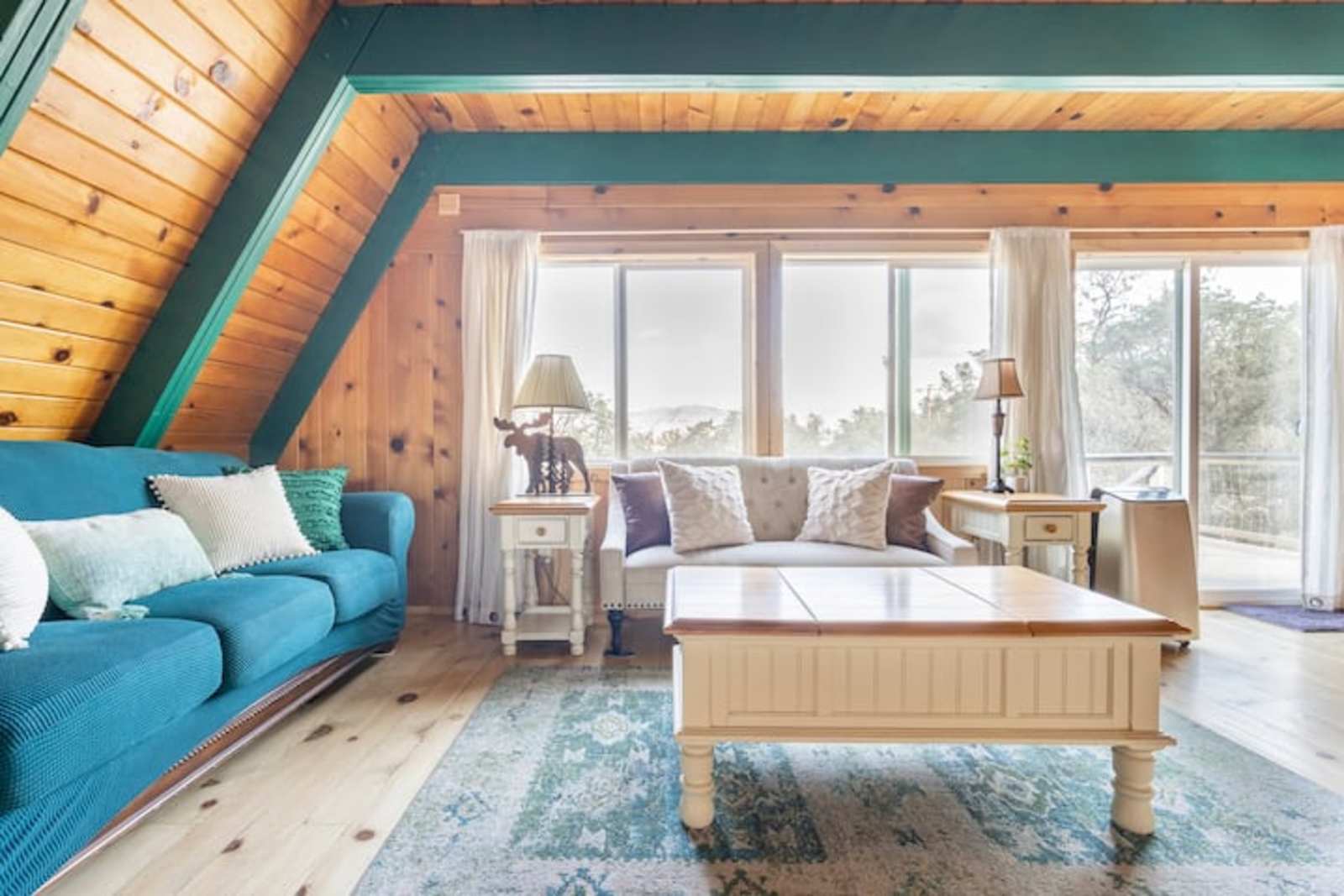Spectacular A-Frame. Epic views!! - Wofford Heights, California - glamping.directory