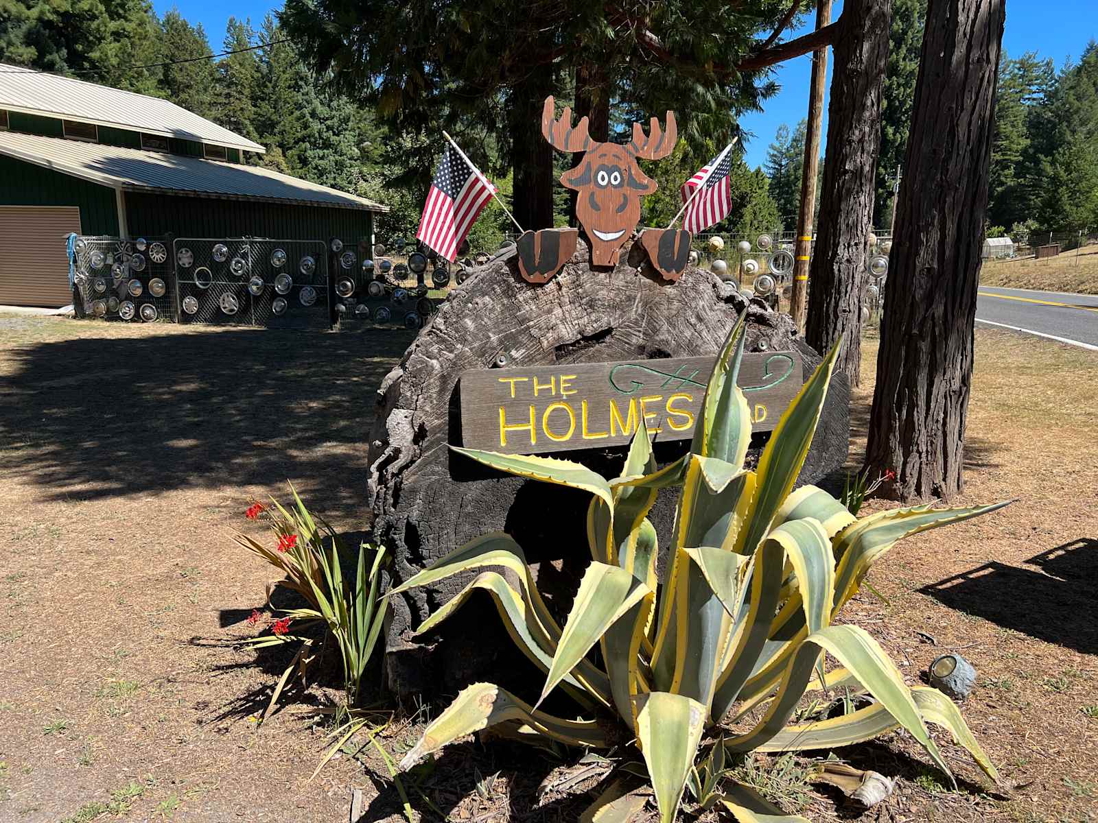 R.V Site Full Hookups/Hubcap Ranch - Comptche, California - glamping.directory