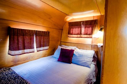 Superb Elevated Trailer for Unique Vacation in San Bernardino County, California - Joshua Tree, California - glamping.directory