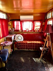Superb Elevated Trailer for Unique Vacation in San Bernardino County, California - Joshua Tree, California - glamping.directory