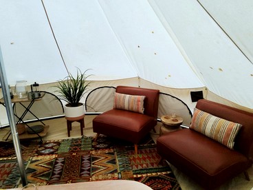 Cozy Bell Tent at an Adults-Only Boutique Outdoor Retreat near Talkeenta, Alaska - Talkeetna, Alaska - glamping.directory