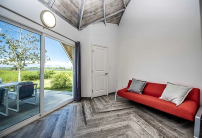 Lakefront Studio Dome for 3 with Kitchen & Patio | Near Orlando Nature Escape - Clermont, Florida - glamping.directory