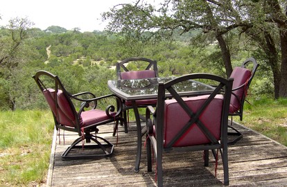 One of a Kind Converted School Bus Offers Scenic, Texan Tranquility in Purdon Groves - Boerne, Texas - glamping.directory